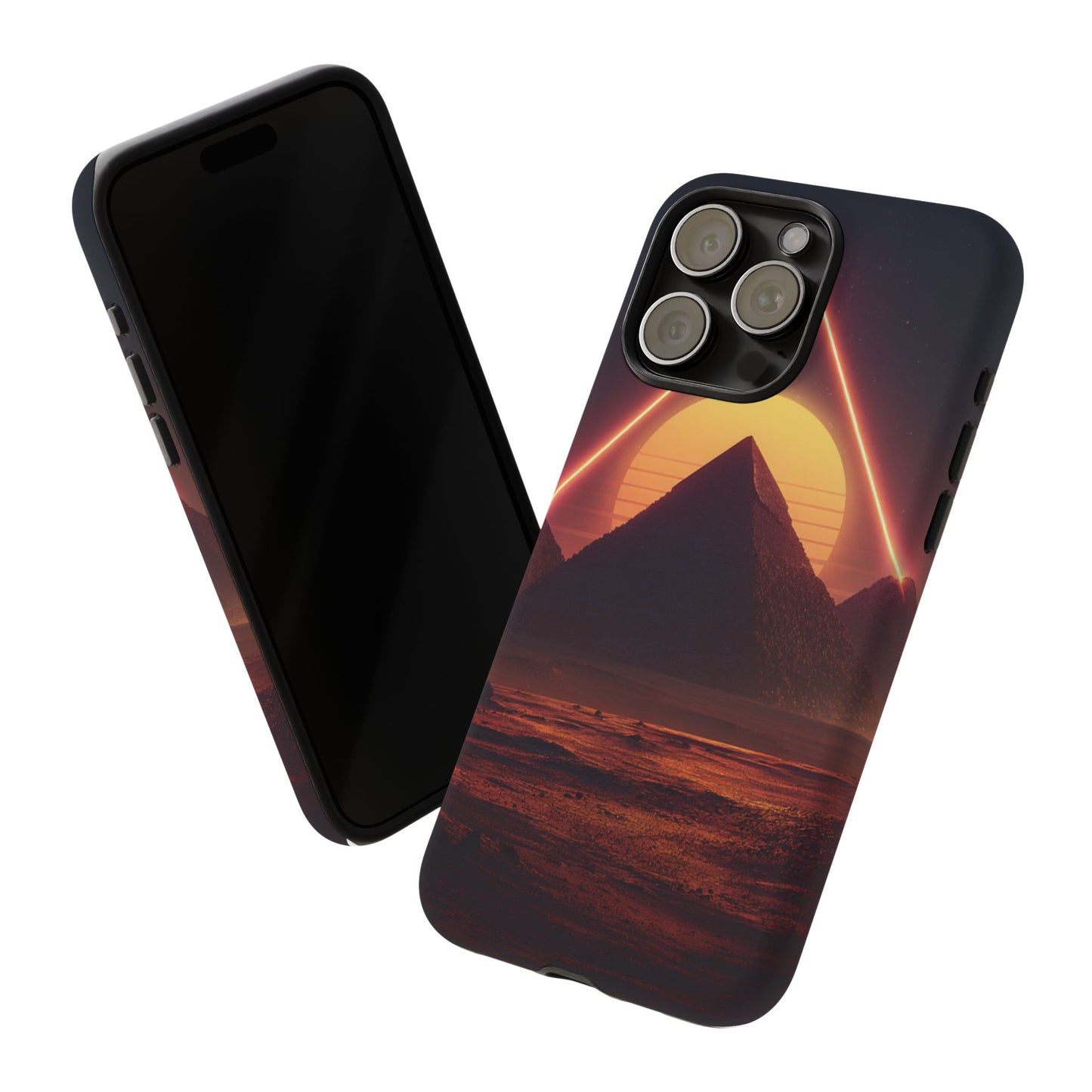 Retro Pyramid Sunset [TOUGH CASE]