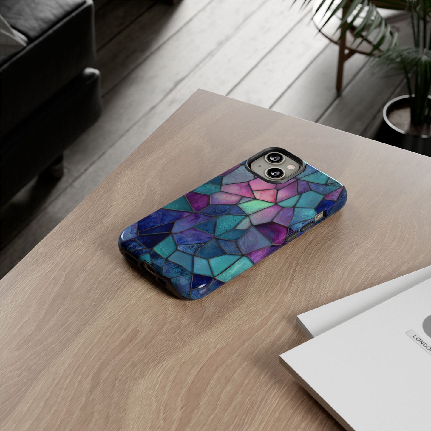 Stained Glass (iPhone X - iPhone 17 Pro Max) [TOUGH CASE]
