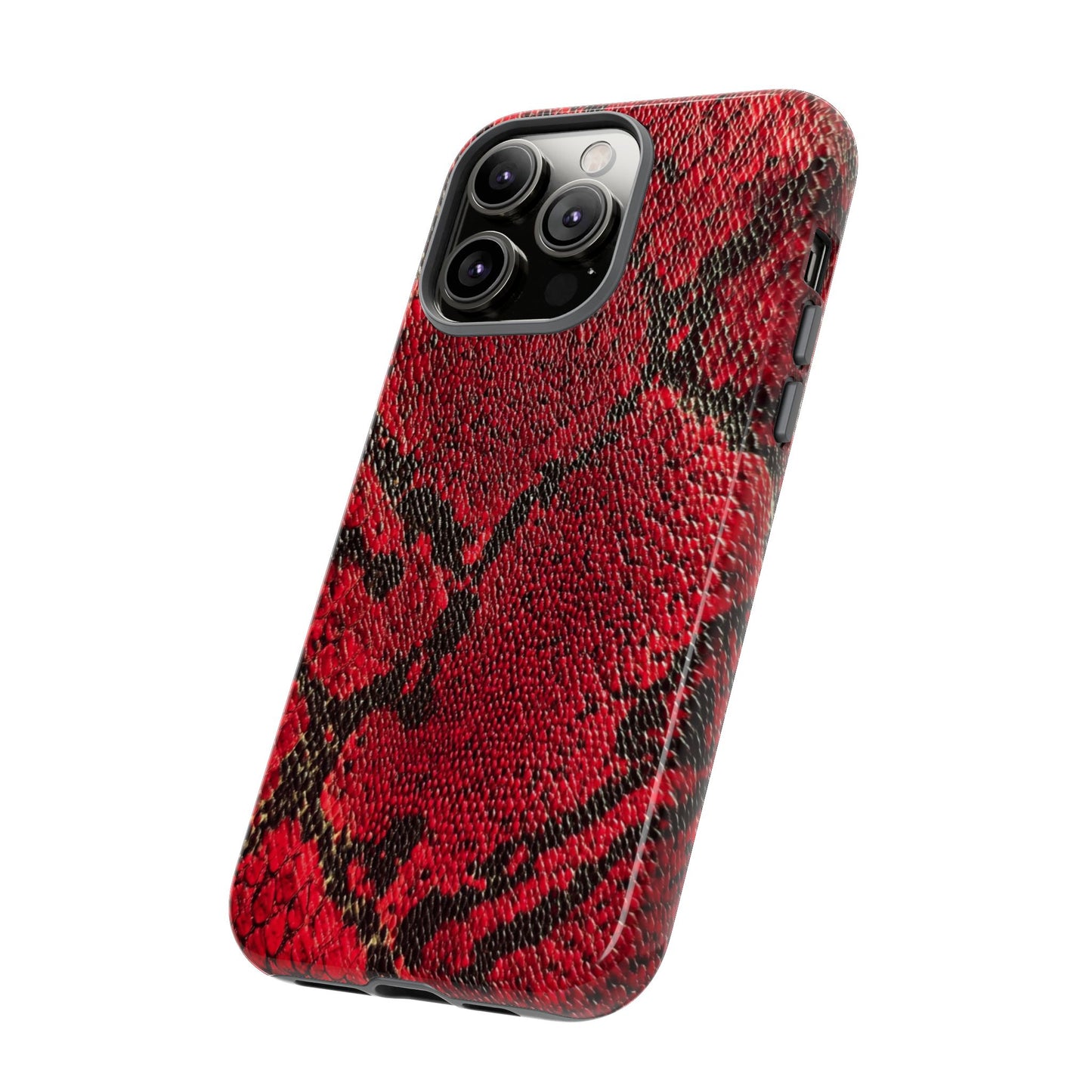 Red Snake Skin [TOUGH CASE]